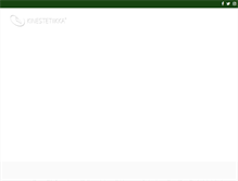 Tablet Screenshot of kinestetiikka.fi